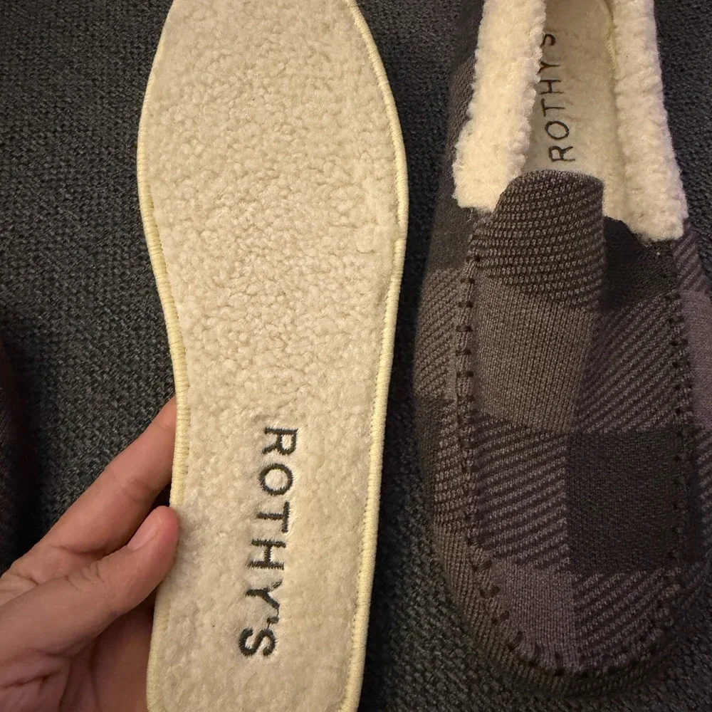 Rothy's Men's Brown Loafers with Cream Lining size 11 - Picture 5 of 6